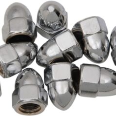 ACORN NUT 3/8-16 CHROME