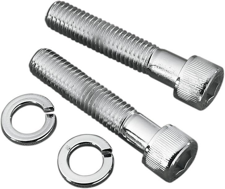MOUNTING BOLT HANDLEBAR AND RISER 1/2"-13 X 3" CUSTOM REPLACEMENT CHROME NATURAL