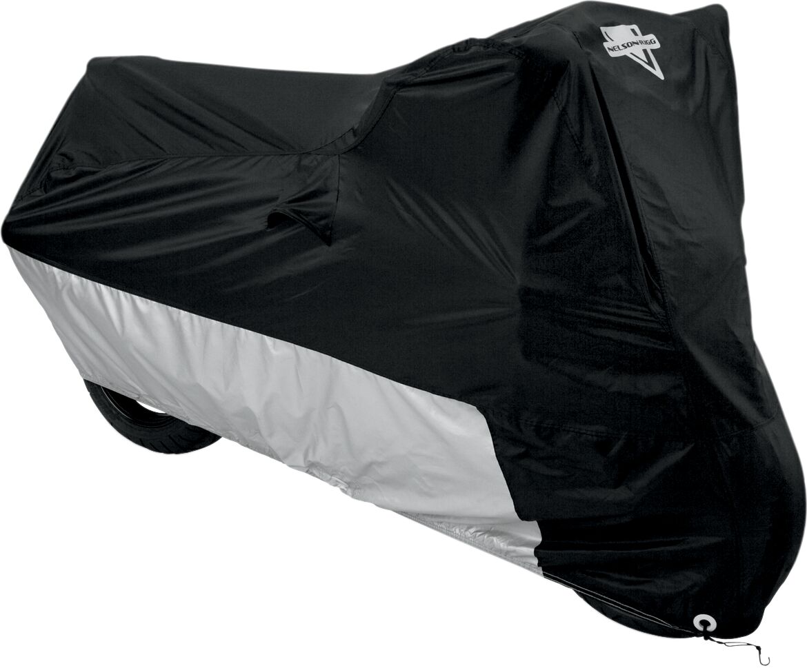 M/C CVR Bk/sil XXL