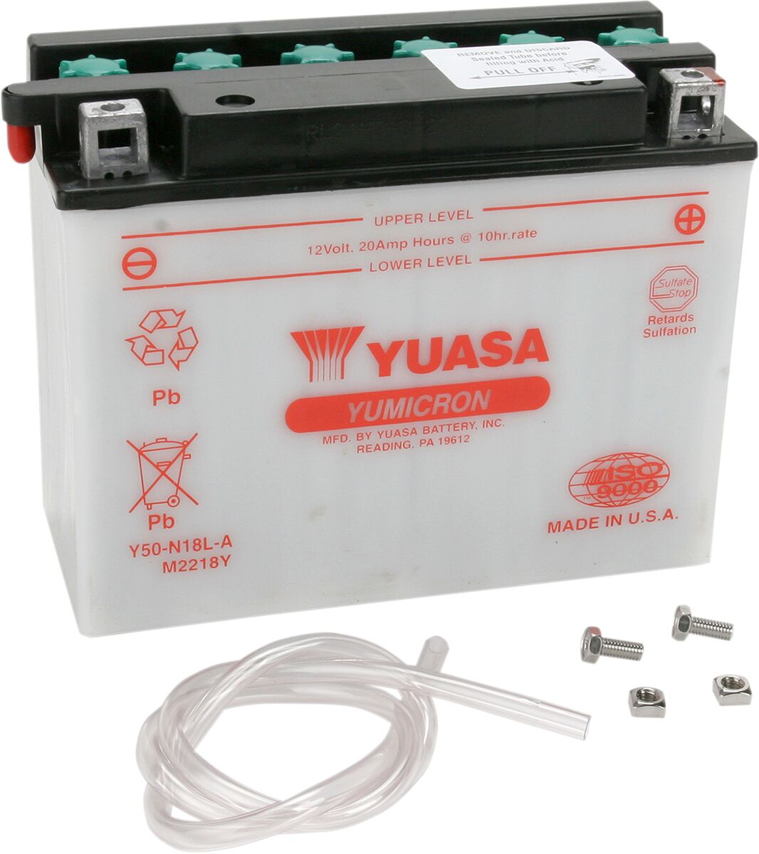 Battery Yuasa HD DRY Y50-n18l