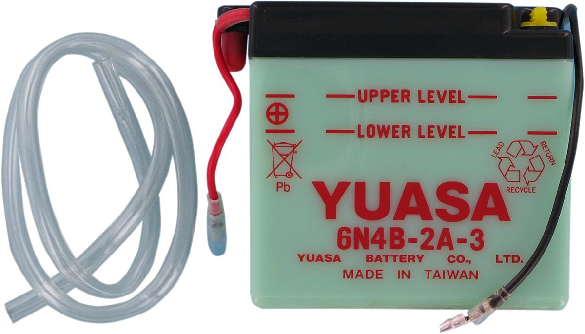 Battery Yuasa 6-volt DRY 6n4b