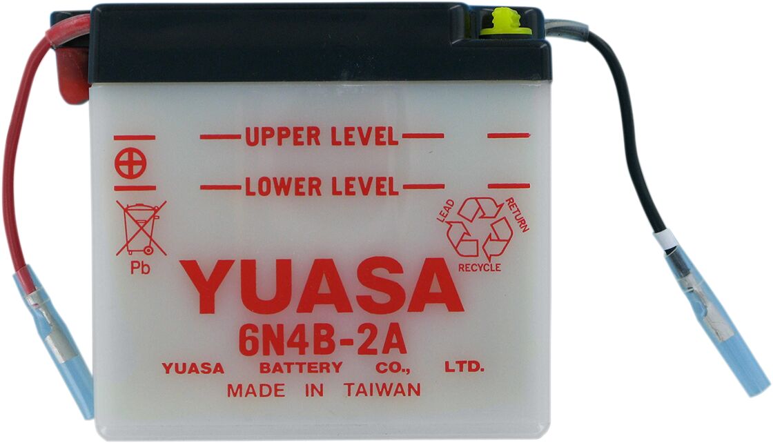 Battery Yuasa 6-volt DRY 6n4b